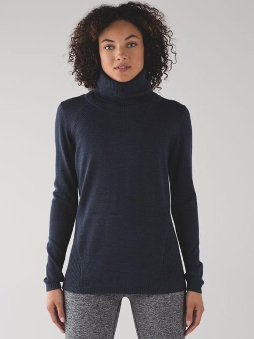 NWT ✨ lululemon athletica Sweat and Savasana Black Women's Turtleneck Sweater 12